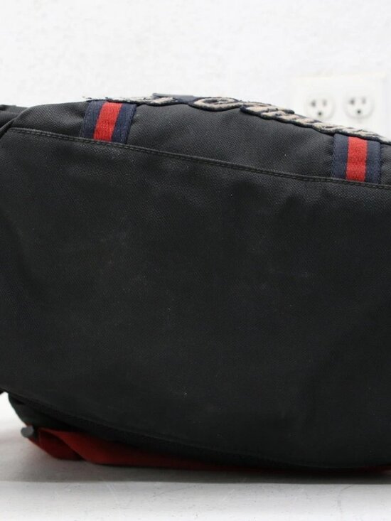 GUCCI Tiger Head 429037 Embroidery Nylon Backpack - Black main image 4
